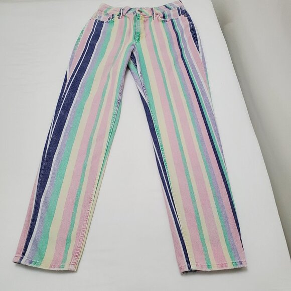 BDG URBAN OUTFITTERS Denim - JEANS IN PASTEL COLOR STRIPES